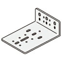 ★7/19-26 P最大27倍★【全国配送可】- 壁固定金具 レベル1用コクヨ 品番 PE-L51 ホワイト atk 6190-1568 61901568 -【キスパ家具】