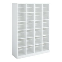 ★1/24-29 P最大27倍★【全国配送可】- シューズボックス　扉なしタイプ　中棚付　4列6段　ホワイトコクヨ 品番 SBX-46TSAW atk 6277-1344　62771344 -【キスパ家具】