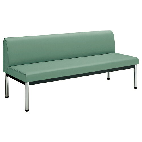 ★ポイント最大16倍★【全国配送可】- 150シリーズ　3人掛けチェアー　ローバック　W1800　ライトミント..