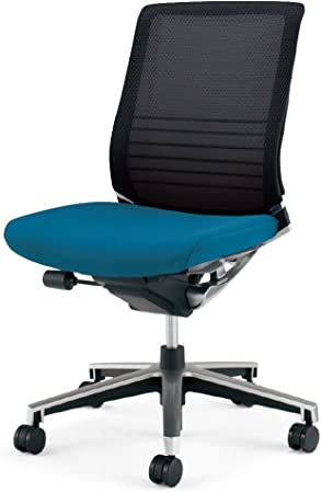 ★ポイント最大16倍★【送料無料】- 事務用回転イス　インスパイン　ローバックコクヨ 品番 CR-GA2500E6GMT4-W ブラック／ターコイズ atk 6256-6841　62566841 -【キスパ家具】