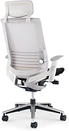 ★ポイント最大16倍★【送料無料】- 事務用回転イス インスパインヘッドレストコクヨ 品番 CR-GA2515E1GME6-V ホワイトグレー/ブラック atk 6275-8536 62758536 -【キスパ家具】 [2]