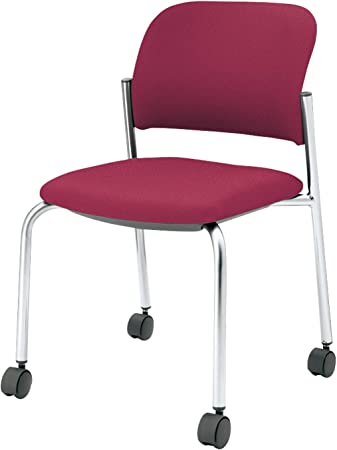 ★ポイント最大16倍★【全国配送可】- 会議イス　100シリーズ　キャスター付きコクヨ 品番 CK-M100CHSXA9-W マルーン atk 6378-5494　63785494 -【キスパ家具】