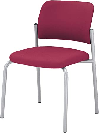 ★ポイント最大16倍★【全国配送可】- 100シリーズ　固定脚タイプ　肘なし　布　マルーンコクヨ 品番 CK-100HSXA9 マルーン atk 6378-5999　63785999 -【キスパ家具】