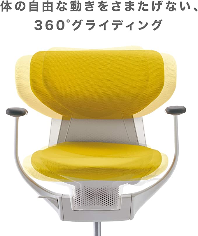 ★ポイント最大16倍★【全国配送可】- オフィスチェア　イング　クッションコクヨ 品番 CR-G3211E6G4E3-V ブラック／ソフトグレー atk 6556-4776　65564776 -【キスパ家具】