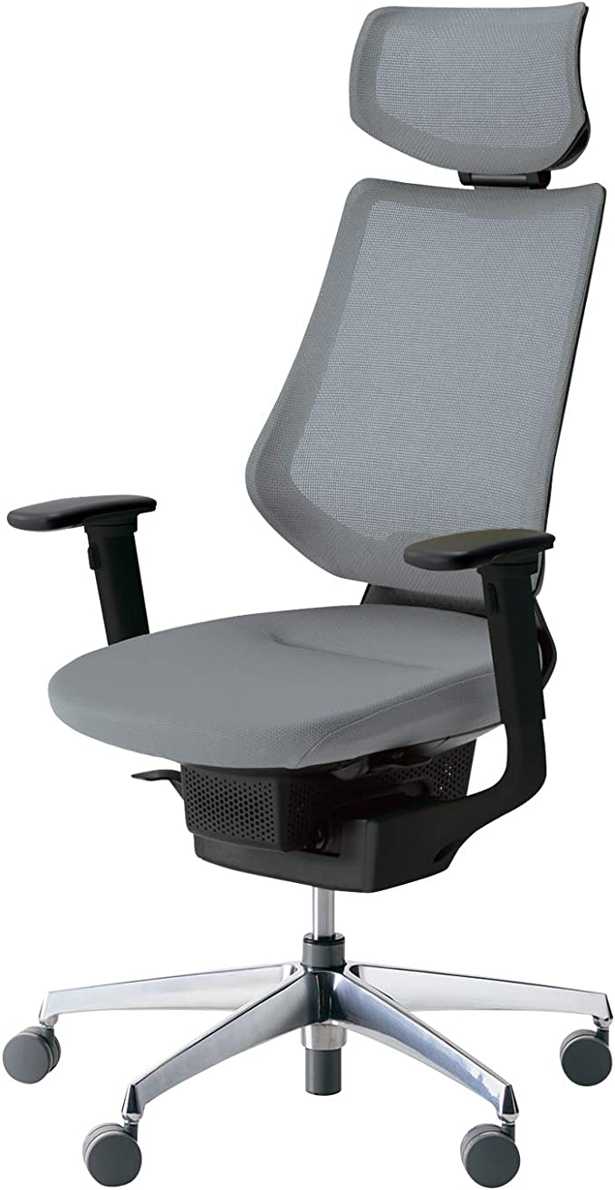 ★7/19-26 P最大27倍★【全国配送可】- オフィスチェア　イング　メッシュコクヨ 品番 CR-GA3415E6G4E3-V ブラック／ソフトグレー atk 6556-8132　65568132 -【キスパ家具】