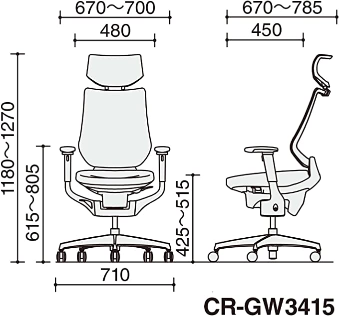 ★ポイント最大16倍★【全国配送可】- オフィスチェア イング メッシュコクヨ 品番 CR-GW3415E1G4Q6-V ホワイトグレー/ディープグリーン atk 6556-9412 65569412 -【キスパ家具】 [3]