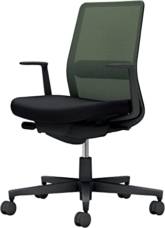 ★ポイント最大16倍★【送料無料】- オフィスチェア　モネット　L型肘つきコクヨ 品番 C03-B112W-BB6Q6Q61 ブラック／ブラック atk 6658-1536　66581536 -【キスパ家具】