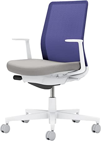 ★ポイント最大16倍★【送料無料】- オフィスチェア　モネット　L型肘つきコクヨ 品番 C03-W110U-WE27EX1 ホワイトグレー／ライトグレー atk 6659-0743　66590743 -【キスパ家具】