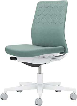 ★ポイント最大16倍★【送料無料】- オフィスチェア　モネットコクヨ 品番 C03-W200U-W3939X1 ホワイトグレー／アッシュターコイズ atk 6659-3713　66593713 -【キスパ家具】