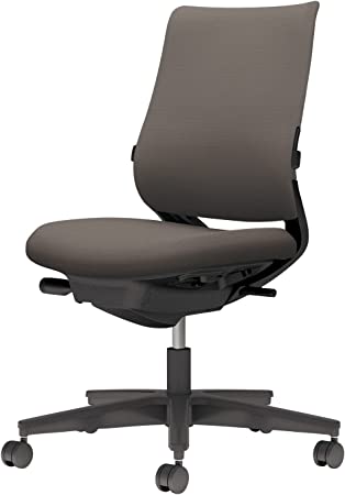 ★ポイント最大16倍★【送料無料】- チェア　ミトラ2　肘無　ランバー付コクヨ 品番 C04-B102CU-BKM6M61 ブラック／ダークグレージュ atk 6666-1887　66661887 -【キスパ家具】