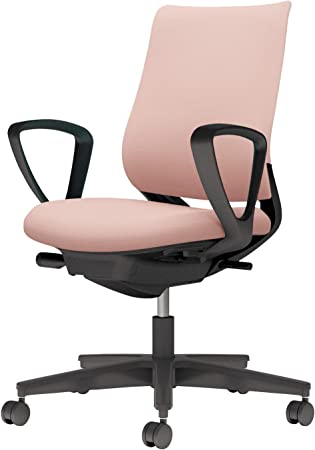 ★9/4-11 P最大27倍★【送料無料】- チェア　ミトラ2　サークル肘コクヨ 品番 C04-B150CU-BK9G9G1 ブラック／アッシュピンク atk 6666-4574　66664574 -【キスパ家具】