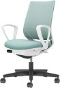 ★6/22-27 P最大27倍★【送料無料】- チェア ミトラ2 サークル肘コクヨ 品番 C04-B150MW-E139391 ホワイトグレー/アッシュターコイズ atk 6666-5403 66665403 -【キスパ家具】(3)