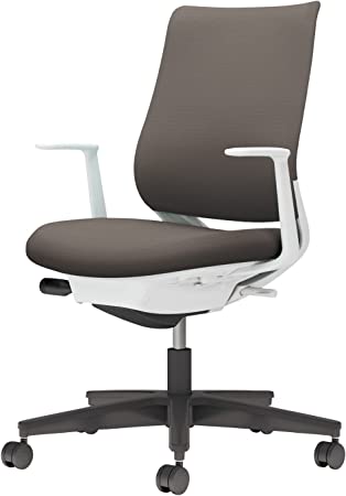 ★ポイント最大16倍★【送料無料】- チェア　ミトラ2　L型肘コクヨ 品番 C04-B190CW-E1M6M61 ホワイトグレー／ダークグレージュ atk 6666-6882　66666882 -【キスパ家具】