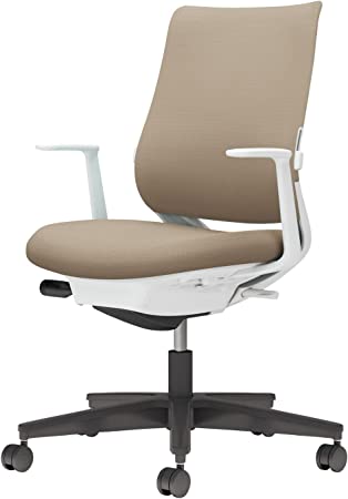 ★7/19-26 P最大27倍★【送料無料】- チェア　ミトラ2　L型肘　ランバー付コクヨ 品番 C04-B192CU-E1YKYK1 ホワイトグレー／ソフトベージュ atk 6666-7650　66667650 -【キスパ家具】