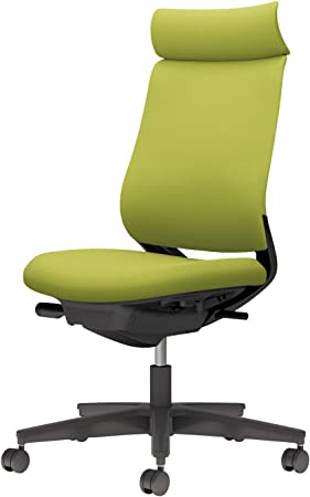 ★ポイント最大16倍★【送料無料】- チェア　ミトラ2　肘無コクヨ 品番 C04-B300CU-BKQ4Q41 ブラック／ライトオリーブ atk 6666-8459　66668459 -【キスパ家具】