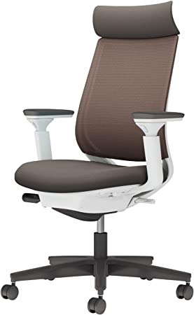 ★ポイント最大16倍★【送料無料】- チェア　ミトラ2　可動肘コクヨ 品番 C04-B330MU-E1M6M61 ホワイトグレー／ダークグレージュ atk 6667-0964　66670964 -【キスパ家具】