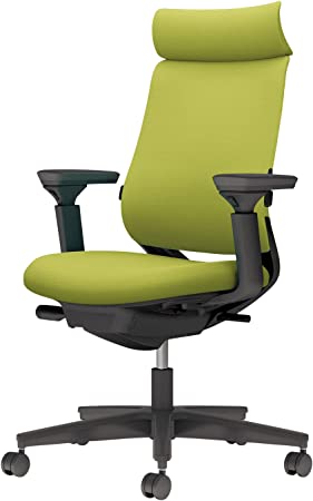 ★ポイント最大16倍★【送料無料】- チェア　ミトラ2　可動肘　ランバー付コクヨ 品番 C04-B332CU-BKQ4Q41 ブラック／ライトオリーブ atk 6667-1336　66671336 -【キスパ家具】