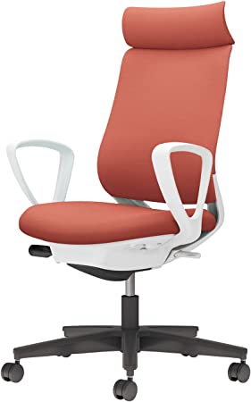 ★ポイント最大16倍★【送料無料】- チェア　ミトラ2　サークル肘コクヨ 品番 C04-B350CU-E10T0T1 ホワイトグレー／ソフトテラコッタ atk 6667-2340　66672340 -【キスパ家具】
