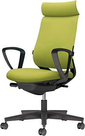 ★ポイント最大16倍★【送料無料】- チェア　ミトラ2　サークル肘　ランバー付コクヨ 品番 C04-B352CW-BKQ4Q41 ブラック／ライトオリーブ atk 6667-3491　66673491 -【キスパ家具】