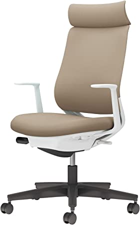 ★ポイント最大16倍★【送料無料】- チェア　ミトラ2　L型肘コクヨ 品番 C04-B390CW-E1YKYK1 ホワイトグレー／ソフトベージュ atk 6667-4610　66674610 -【キスパ家具】