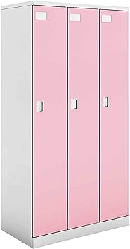 ★ポイント最大16倍★【全國配送可】- ロッカー　Cfort　3人用コクヨ 品番 NLK-L330SAW9F ホワイト／ホワイトピーチ atk 6388-6948　63886948 -【キスパ家具】