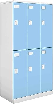 ★ポイント最大16倍★【全國配送可】- ロッカー　Cfort　6人用コクヨ 品番 NLK-L630SAW6H ホワイト／ホワイトマリン atk 6388-7112　63887112 -【キスパ家具】
