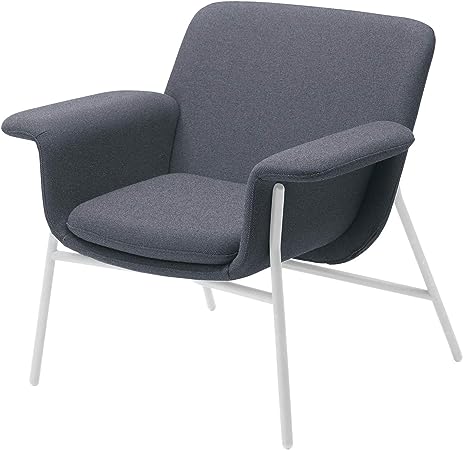 ★ポイント最大16倍★【全国配送可】- ラウンジチェア　ノーション　ローバックコクヨ 品番 CN-105SAAGYEB ホワイト／ミディアムグレー atk 6444-6837　64446837 -【キスパ家具】