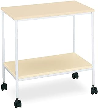 ★ポイント最大16倍★【送料無料】- アクセサリー　電話台　ワゴン TT-65P81MAWN フラットシルバー／ホワ..