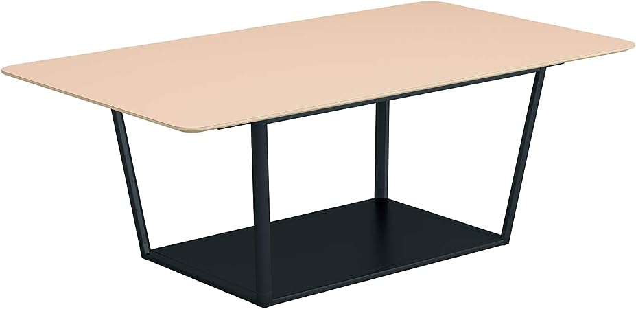 ★ポイント最大16倍★【全国配送可】- ラウンジテーブル　リージョン　ボックス脚コクヨ 品番 LT-RG2112ME6AF85 ブラック／パウダー atk 6457-9634　64579634 -【キスパ家具】