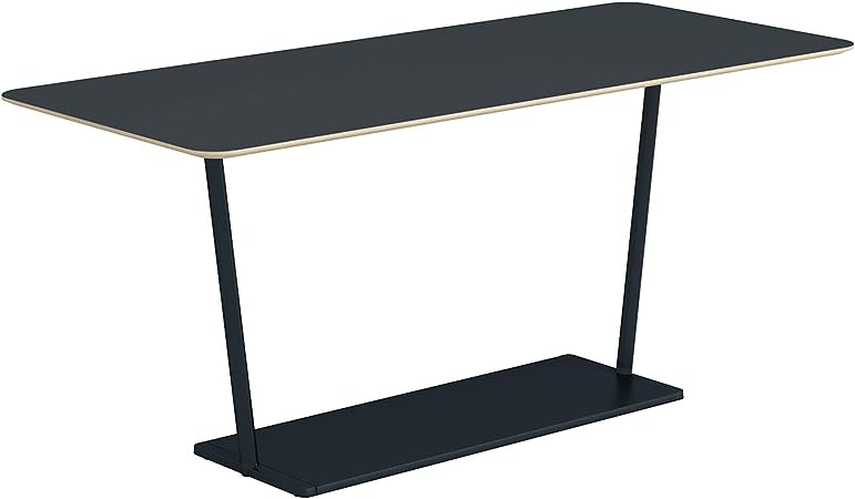 ★ポイント最大16倍★【全国配送可】- ラウンジテーブル　リージョン　T字脚コクヨ 品番 LT-RG219MHE6AF66 ブラック／チャコール atk 6458-0012　64580012 -【キスパ家具】