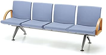 ★ポイント最大16倍★【全国配送可】- ロビー コレッティ2 4連コクヨ 品番 CN-4204AK466 ダークマリン atk 6482-1818 64821818 -【キスパ家具】