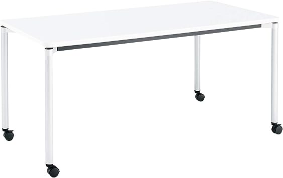 ★ポイント最大16倍★【全国配送可】- ミーティングJUTO　4本丸脚キャスターコクヨ 品番 MT-JTMR157SAWMAW-CN ホワイト／ホワイト atk 6483-2258　64832258 -【キスパ家具】