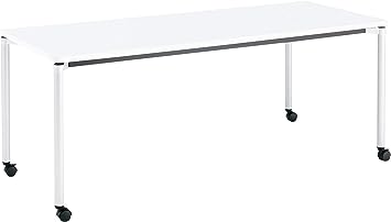 ★ポイント最大16倍★【全国配送可】- ミーティングJUTO　4本丸脚キャスターコクヨ 品番 MT-JTMR187SAWMAW-CN ホワイト／ホワイト atk 6483-2616　64832616 -【キスパ家具】