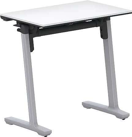 ★ポイント最大16倍★【全国配送可】- フラップテ−ブル　カ−ム　棚付　幕板なしコクヨ 品番 KT-S147P81PAWNN フラットシルバー／ホワイト atk 6502-5475　65025475 -【キスパ家具】