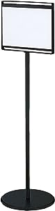 ★ポイント最大16倍★【全国配送可】- アクセサリー　紙挟み型サインスタンド GB-S4BK ブラック 65526255..