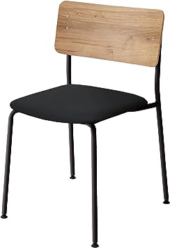 ★ポイント最大16倍★【全国配送可】- リフレッシュ　プロッカチェア　4本脚コクヨ 品番 K05-B03S-VZE6MY31 ブラック atk 6558-2473　65582473 -【キスパ家具】