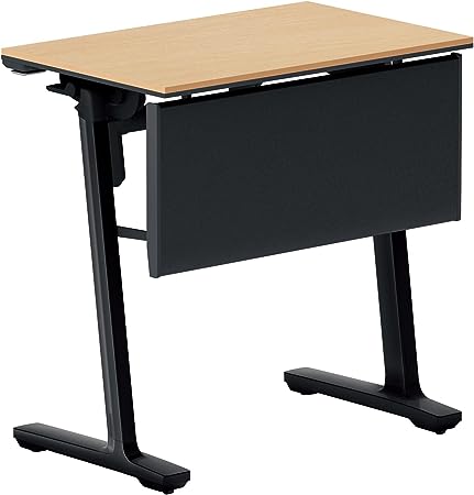 ★ポイント最大16倍★【全国配送可】- フラップテ−ブル　カ−ム　棚付　幕板付コクヨ 品番 KT-PJS147E6CMT1NN ブラック／ナチュラルオーク atk 6670-3747　66703747 -【キスパ家具】