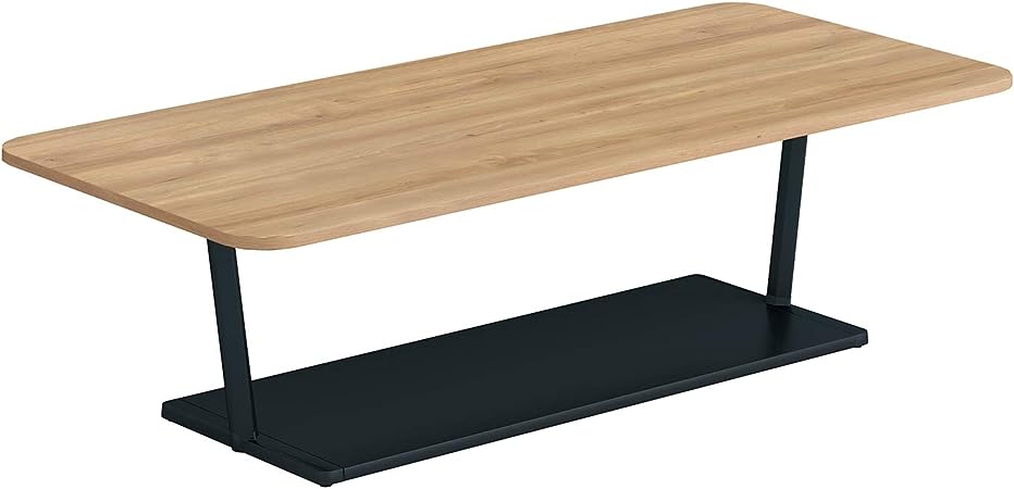 ★ポイント最大16倍★【全国配送可】- ラウンジテーブル　リージョン　T字脚コクヨ 品番 LT-RG167LE6AMY3N ブラック／ティンパーミディアム atk 6670-5055　66705055 -【キスパ家具】