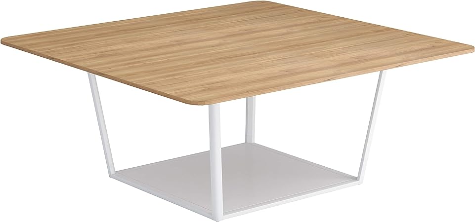 ★ポイント最大16倍★【全国配送可】- ラウンジテーブル　リージョン　ボックス脚コクヨ 品番 LT-RG1818MSAAMY3N ホワイト／ティンパーミディアム atk 6670-5574　66705574 -【キスパ家具】