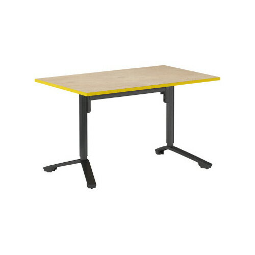 ★ポイント最大16倍★【全国配送可】- イニシア　角形天板W1200×D750　シャルトルーズイエローコクヨ 品..