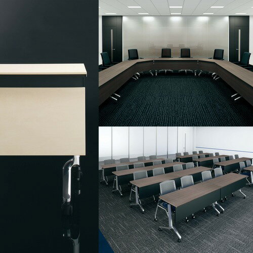 ★ポイント最大16倍★【送料無料】- コンフェスト パネル付き棚付き W1500D450 ホワイト KT-PS1302MMAWN3 20877255 コクヨ kokuyo -【コクヨ家具】 [3]