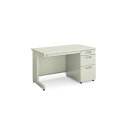 ★ポイント最大16倍★【全国配送可】- BS+ 片袖デスク W1200×D700×H700コクヨ 品番 SD-BSN127LC3F11N3 ナチュラルグレー atk 6386-8128 63868128 -【キスパ家具】(3)