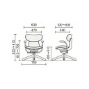 ★ポイント最大16倍★【全国配送可】- ingLIFE 4本脚 背/Wアッシュ 座/ブリックレッドコクヨ 品番 C05-B11CGL-AJAJ701 ブリックレッド atk 6692-5750 66925750 -【キスパ家具】