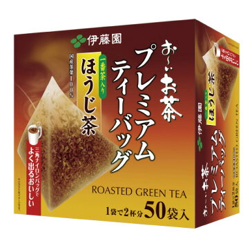 8/4-11★P最大23倍★【在庫品は翌営業日発送】-ato6120-4812 #お〜いお茶プレミアムティーバッグ ほうじ茶 1.8g×50バッグ 1箱(50バッグ入) 61204812 伊藤園 14734 -【@オフィス】