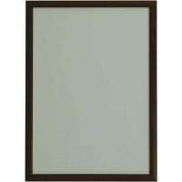 ★いまだけ！ポイント最大16倍★【在庫品は翌営業日発送】-ato6019-6392 スマートパネル（ウッド）A2　枠色ブラウン外寸632×458×15mm 1ケ 60196392 大額 A2-ブラウン -【＠オフィス】