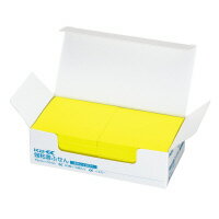 ★11/4-11/11 P最大26倍★【在庫品は翌営業日発送】-ato6464-5957 強粘着ふせんK2　75×75　10冊　正方形タイプ（ネオン・イエロー） 1ケ 64645957 コクヨ K2メ-KN7575YX10 -【＠オフィス】