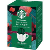 ★いまだけ！ポイント最大16倍★【在庫品は翌営業日発送】-ato6537-0483 ＃スターバックス　オリガミ　ドリップコーヒー　カフェベロナ　5袋 1ケ 65370483 ネスレ 12415733 -【＠オフィス】のサムネイル