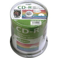 ★いまだけ！ポイント最大16倍★【在庫品は翌営業日発送】-ato6617-3250 CD−R　データ用　100枚スピンドル　IJP対応 1ケ 66173250 磁気研究所 HDCR80GP100 -【＠オフィス】