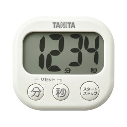 ★4/24-27 P最大26倍★【在庫品は翌営業日発送】-ato2027-3132 抗菌でか見えタイマー　アイボリー 1ケ 20273132 タニタ TD429IV -【＠オフィス】