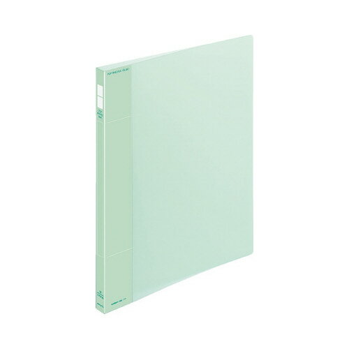 ★ポイント最大16倍★【在庫品は翌営業日発送】-ato2026-0385 ポップリングファイル＜スリム＞　A4縦　10ミリとじ　2穴　緑 1ケ 20260385 コクヨ フ-PS410NG -【＠オフィス】